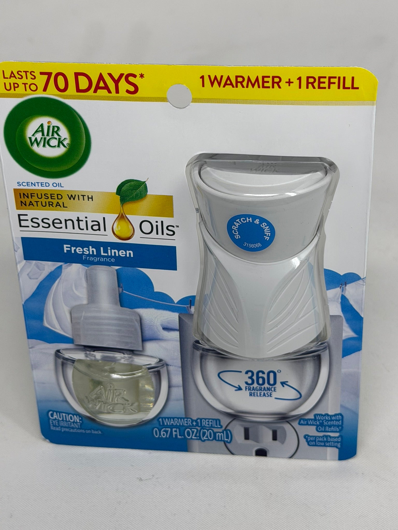 Airwick Warmer and Refill_Linen